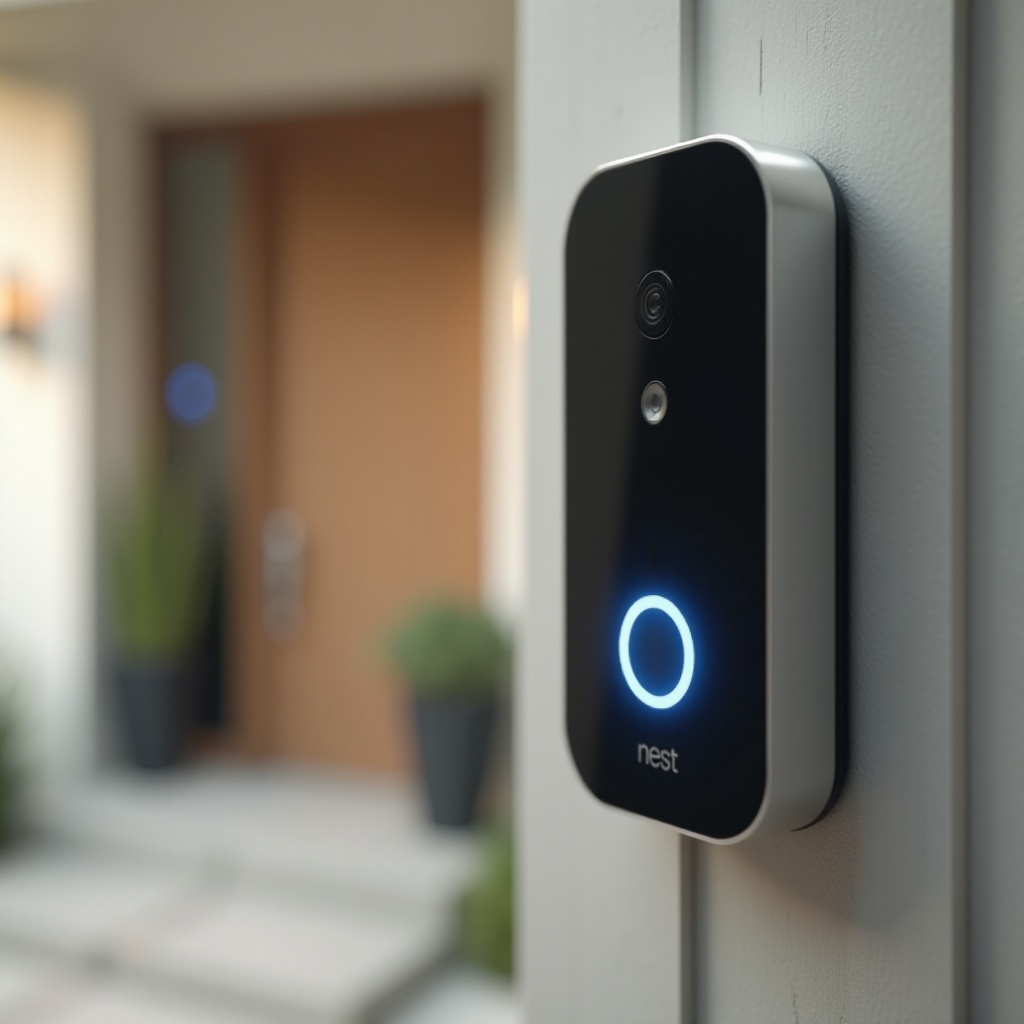 el timbre Nest no ve a las personas