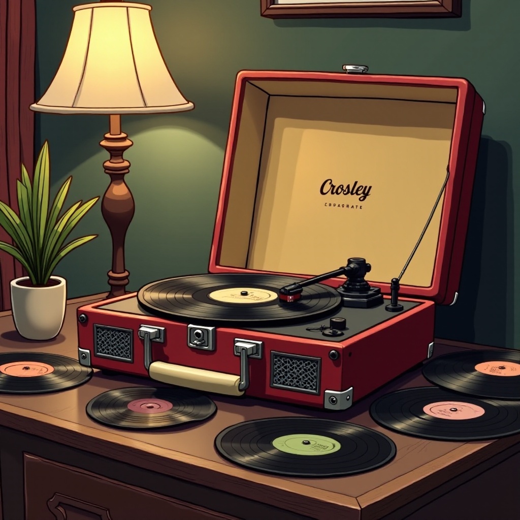 solución de problemas del tocadiscos Crosley