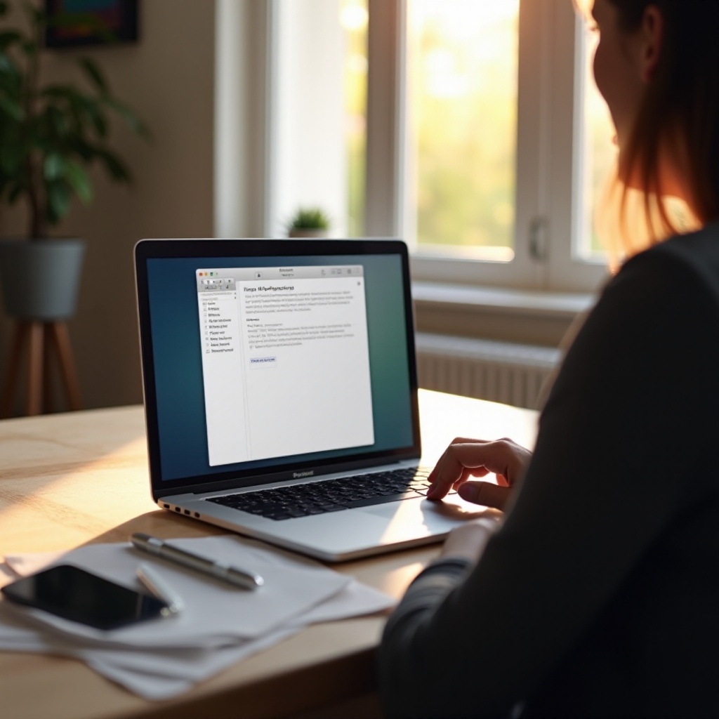 cómo guardar las notas en Mac